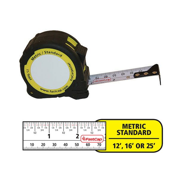 FastCap Pms-flat-16 Flatback Tape Measure 16ft