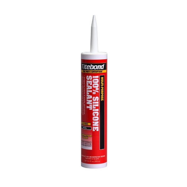 Titebond 2611 Clear 100% Silicone Sealant - 10oz