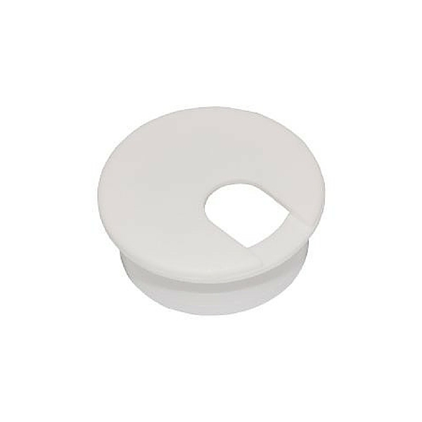 Bainbridge 1039-32 White 1-3/4 Plastic Cord Grommet