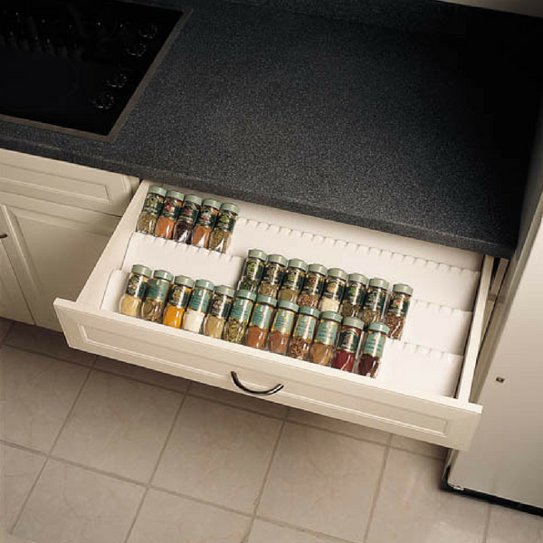 spice drawer organizer tray