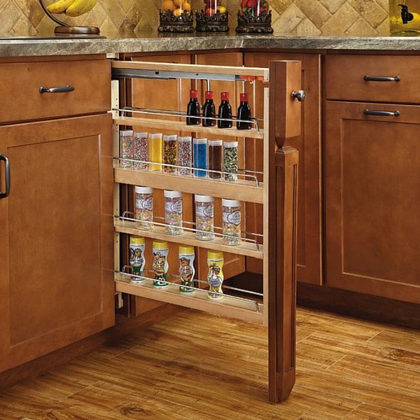 Rev-a-shelf 432-bf-6c 6 X 23 X 30 Inch Multi-use Wooden Pull-out