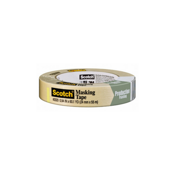 3M Scotch® 2020 General Purpose Masking Tape – 1″ Roll – Siggia Hardware