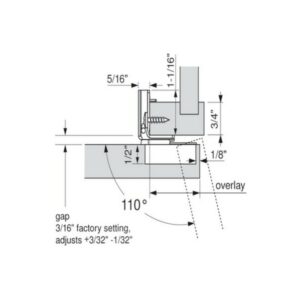 Blum 39C355B.24 Specs