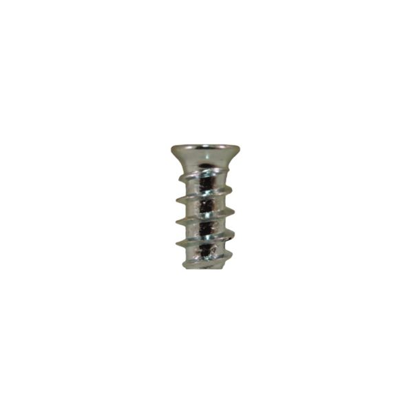 6mm x 11.5mm Phillips Flat Head Euro Screws - 100pcs.
