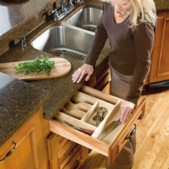 Rev-A-Shelf 4WCT Wood Drawer Insert