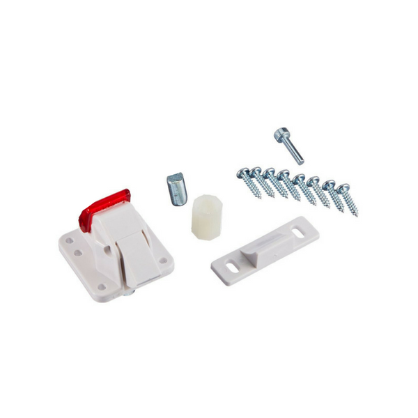 Rev-A-Shelf RL-201-1 RL Series Cabinet Lock Assembly - White