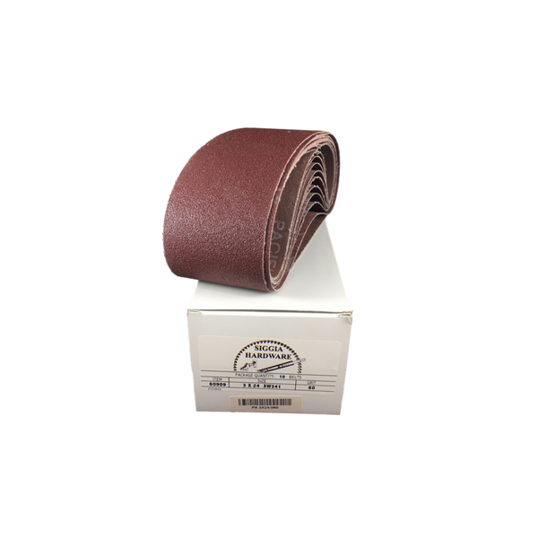 Pasco 3x24 60 Grit Belt