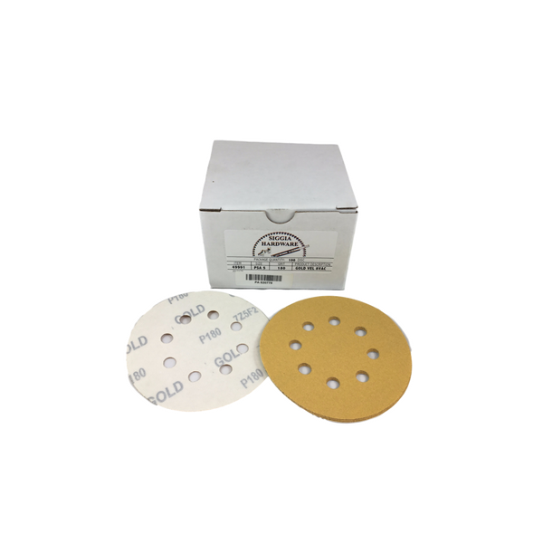 Pasco 5" Velcro 8 Hole C Weight Discs 180 Grit - 100 Discs