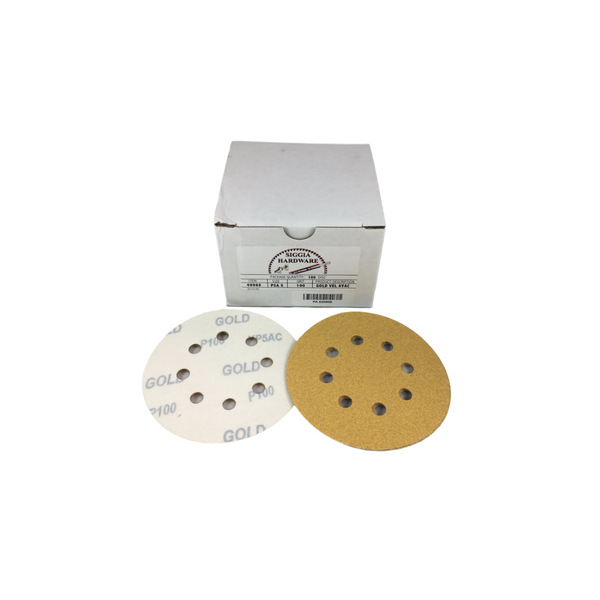 Pasco 5" Velcro 8 Hole C Weight Discs 100 Grit - 100 Discs