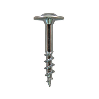 #8 X 1-1/8" Phillips Truss Head Zinc Plated Screws - 100pcs.