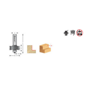 Amana Tool 49300 Rabbeting Bit Specs